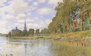 Claude Monet Zaanam (san33) oil painting on canvas